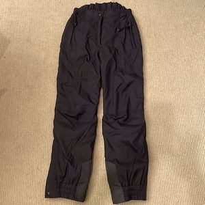Ossi Skiwear Women’s Black Insulated Waterproof Snow Ski Pants Size 8